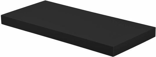 Wandregal Floating Schwarz 50x22.8x3.4cm
