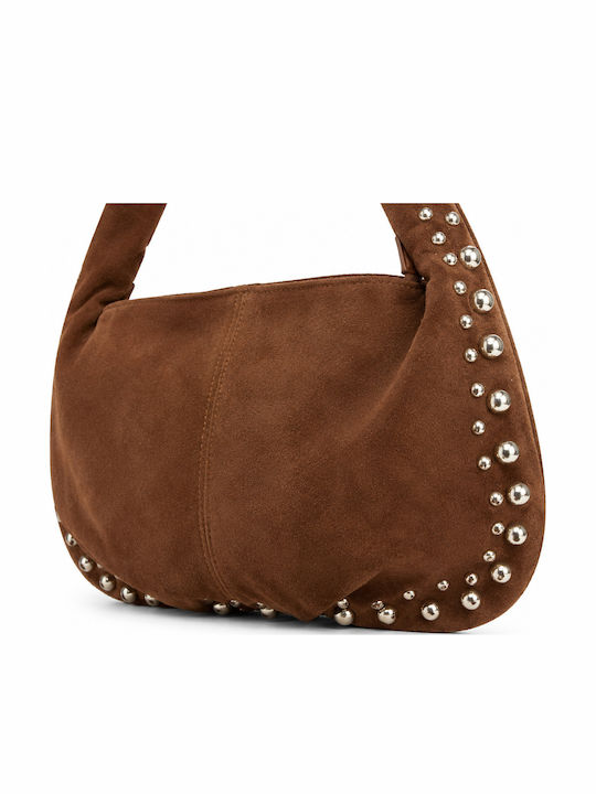 Damentasche Hobo Wildleder Braun