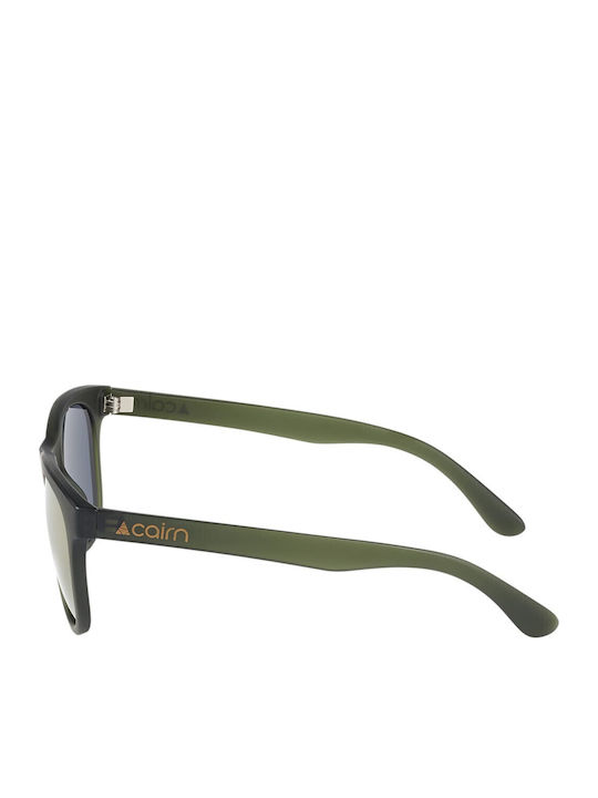 Cairn Foolish Ochelari de Soare Unisex cu Ramă Verde și Lentilă Verde SMSFFOOLISH-92TU