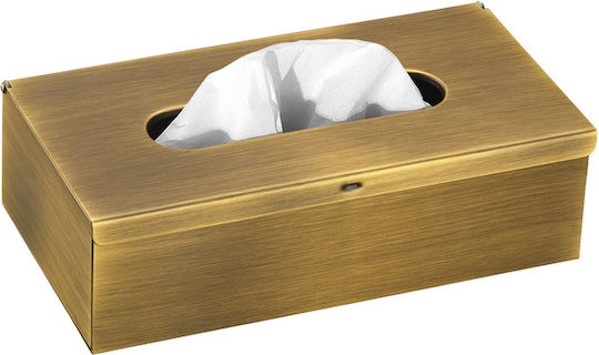 Sanco Tissue Box Wall Mounted Beige Tissue Holder 13x25x7.5cm 00102-M102