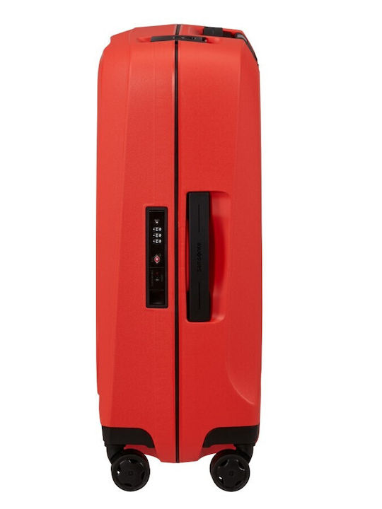 Samsonite Essens Koffer Kabine Hart Rote Höhe 55cm