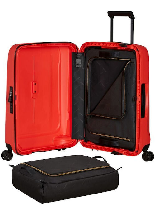 Samsonite Essens Koffer Kabine Hart Rote Höhe 55cm