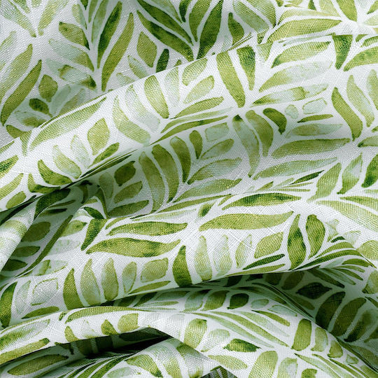 Excellent Houseware Stain Resistant Green Tablecloth 130x180cm