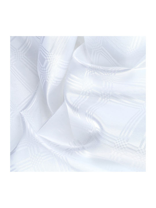 Excellent Houseware Stain Resistant White Tablecloth 130x180cm