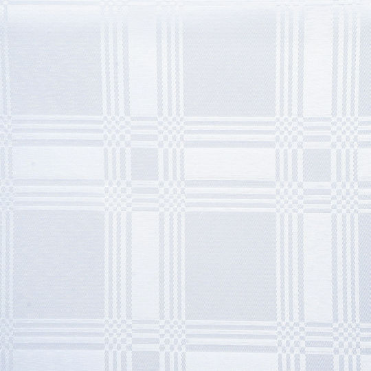 Excellent Houseware Fleckabweisendes Weißes Tischdeckchen 130x180cm