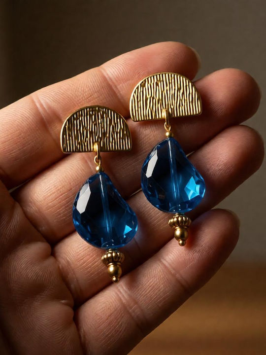 Elle Ohrringe Blau