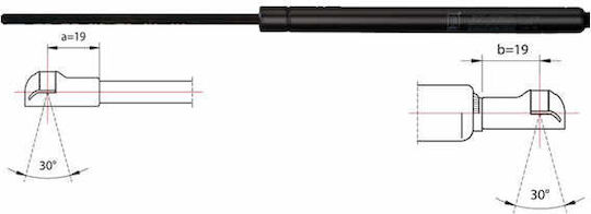 Metzger Trunk Shock Absorber 2110386