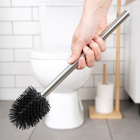 Vilde Inox Toilet Brush Black