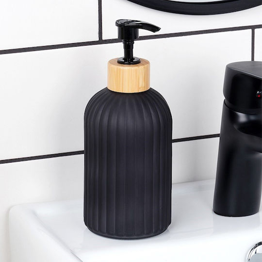 Vilde Kitchen Glass Black Dispenser 400ml