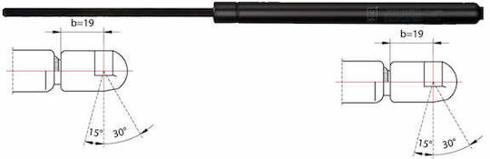Metzger Amortizor Portbagaj 2110322