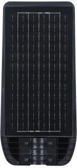 Lampa Комплект 4 Соларни Улични Лампи 12W 1200lm Студено Бяло 6500K с Датчик за Движение Фотоклетка и Дистанционно IP65 51x23.5x6см