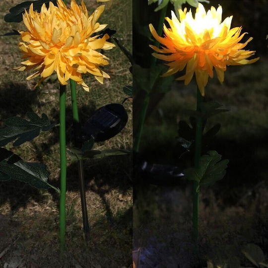 Alista Home Lampă Solară Floare 4W Alb Cald cu Senzor de Mișcare și Fotocelul IP65