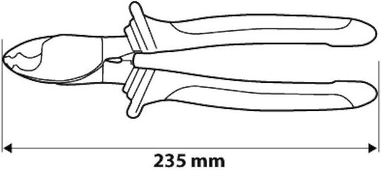 Neo Tools Κόφτης Καλωδίων Μήκους 235mm