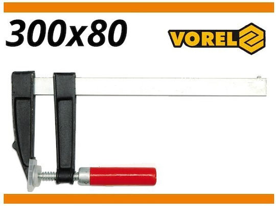 Vorel Woodworking Clamp 80 X 300mm 37380