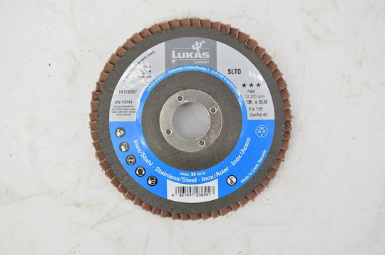 Lukas Disc abraziv ceramic 125mm P40 Sltr