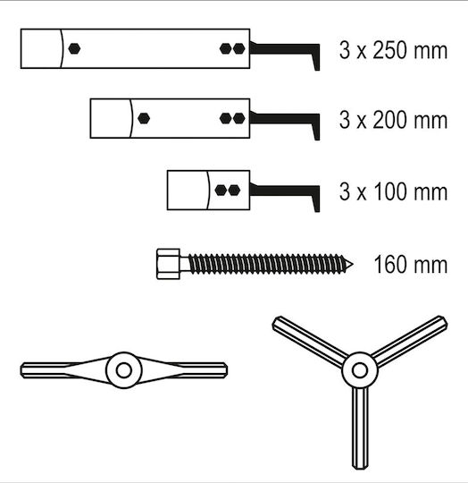 Yato Set Extractoare pentru Rulmenți 12buc