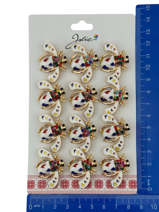 Alista Home Подредба Брошки Бели