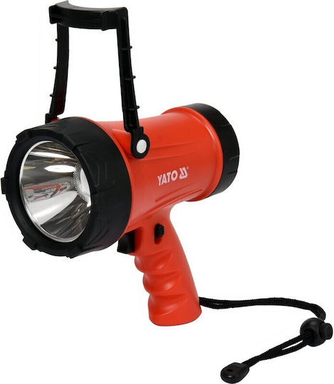 Yato Ръчен Прожектор LED IP68 с Максимална Яркост 900лм Flashlight