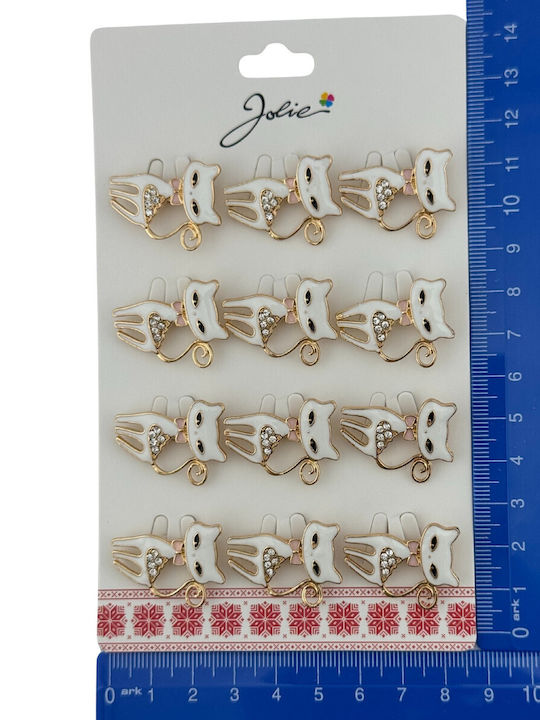 Alista Home Elektrisches Gitarren Broschen Weißes