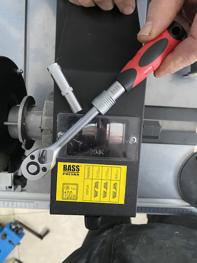 Bass Polska Cheie telescopică Chei cu clichet 72 Dinti cu Patrat 1/4"