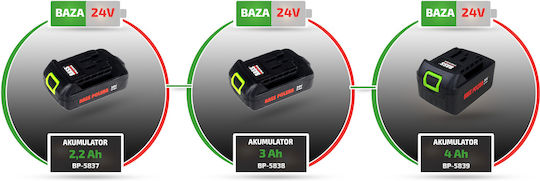 Bass Polska Baterie Unealtă Litiu 24V cu Capacitate 3Ah