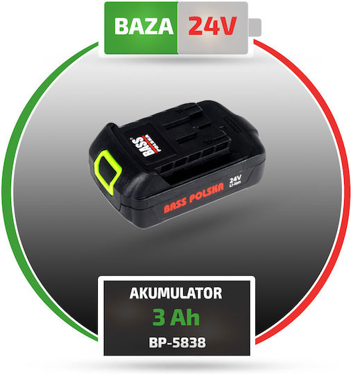 Bass Polska Baterie Unealtă Litiu 24V cu Capacitate 3Ah