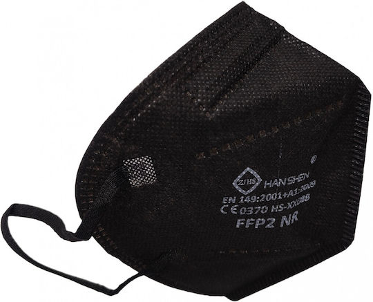 Alista Home Mască De Protecție Țesătură FFP2 Neagră 116541 100 Bucăți