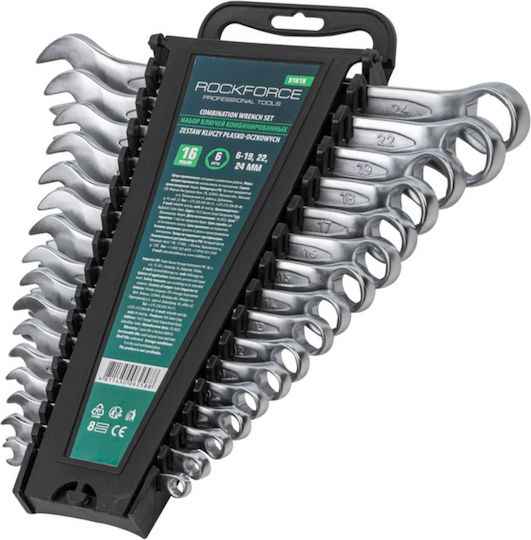 Set Chei Inelare Plate Rockforce 16 buc 6-24mm