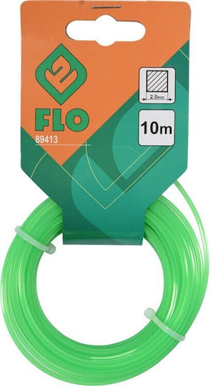 Flo 89413 Μεσινέζα Τετράγωνη Μήκους 10m και Πάχους 2mm
