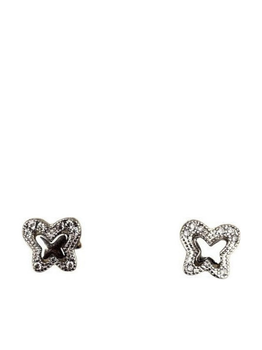 Alista Home Silver Earrings with Stones