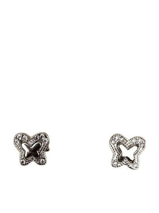 Alista Home Silver Earrings with Stones