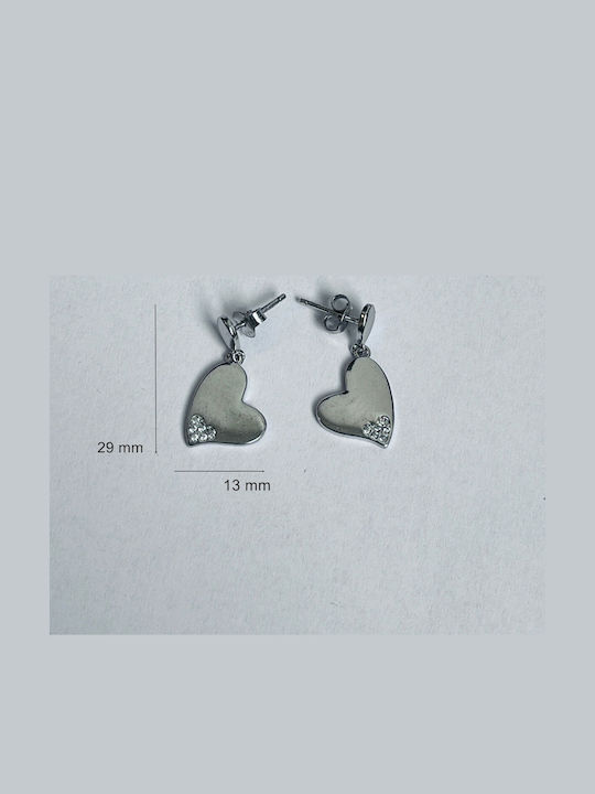 Alista Home Silver Earrings with Stones