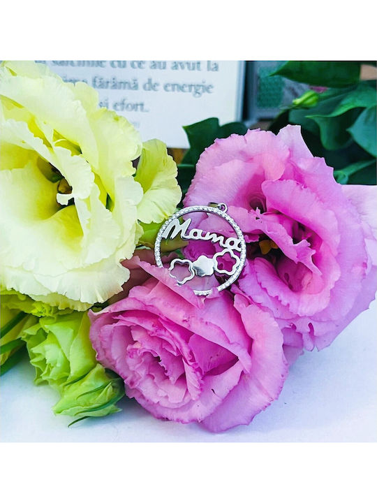 Alista Home Charm Mamă din Argint cu Zircon