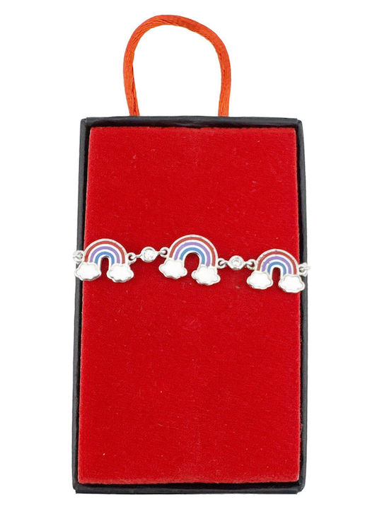 Alista Home Kinderarmbänder aus Silber mit Böses Auge Set