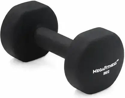 MegaFitness Βαράκι από Νεοπρένιο 1 x 9kg