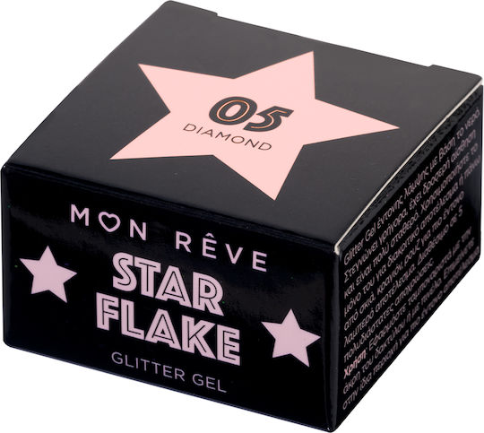 Mon Reve Gel Gel pentru Unghii Multi-Purpose Glitter Gel Intense Shine 4gr