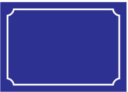 Infosign Πινακίδα Οδού σε Μπλε Χρώμα 10cm 16614