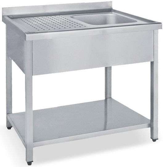 Bambas Frost Λάντζα Ανοιχτή Διπλή LA2-180 με 2 Γούρνες 40x40x25cm