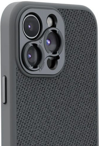 Shiftcam Back Cover Υφασμάτινο με Λουράκι Γκρι (Galaxy M12)