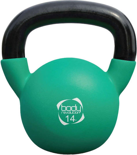 Kettlebell από Μαντέμι 14kg Πράσινο
