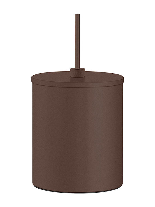 Sanco 190025-M102 Metallischer Badezimmerbehälter 5lt Beige