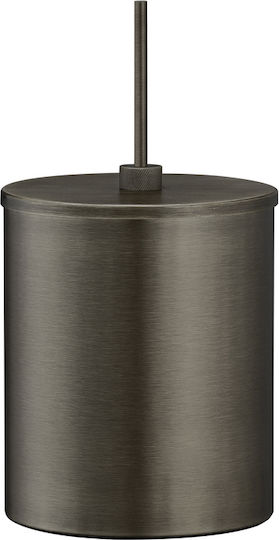 Sanco 190025-M102 Metallic Bathroom Bin 5lt Beige