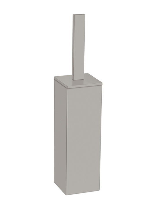 Sanco 90572-M101 Metallic White Bathroom Toilet Brush