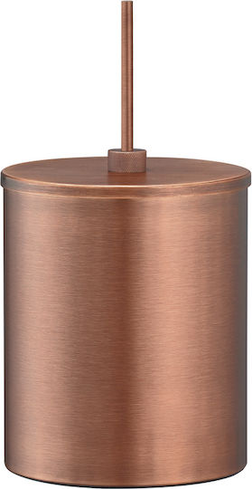 Sanco 190025-M102 Metallic Bathroom Bin 5lt Beige