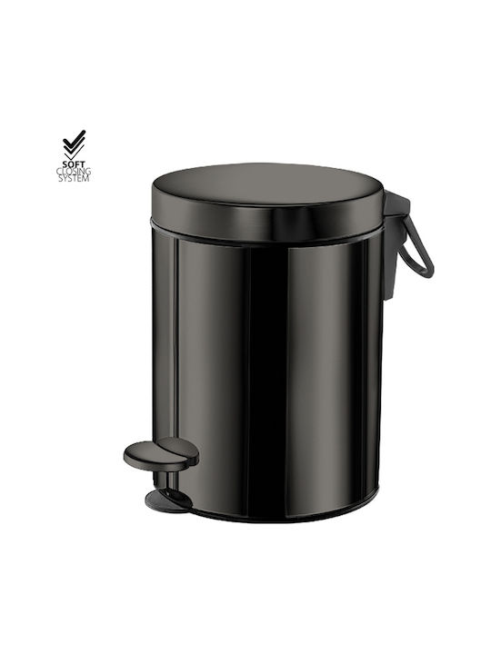 Sanco 90605-M25 Metallischer Badezimmer Behälter Soft Close 5lt Bronze
