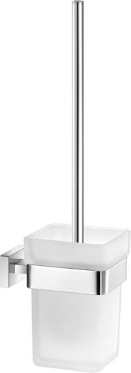 Sanco 91596-M101 Glas Toilettenbürste Bad Weiß