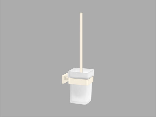 Sanco 91596-M101 Glas Toilettenbürste Bad Weiß