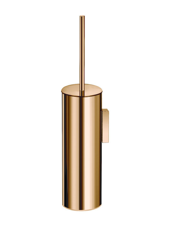 Sanco Metallic Bathroom Toilet Brush Brown