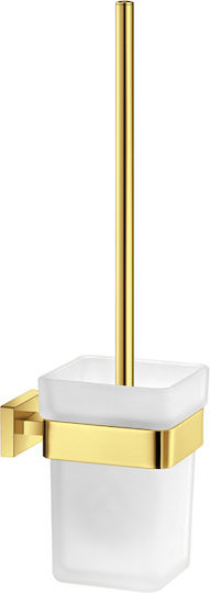 Sanco Glass Bronze Bathroom Toilet Brush