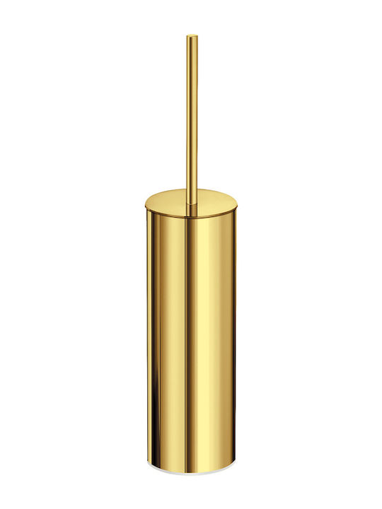 Sanco Metallic Bathroom Toilet Brush Brown